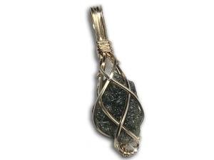 Moldavite Crystal Necklace for Manifestation and Healing