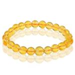 Citrine Gemstone Bracelet for Money Luck & Positivity