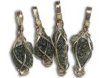 Moldavite Crystal Necklace for Manifestation and Healing