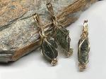 Moldavite Crystal Necklace for Manifestation and Healing