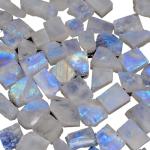 Raw Blue Flash Moonstone Crystals for Abundance