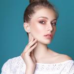 Moonstone Stud Earrings in Sterling Silver