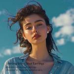 Moonstone Stud Earrings in Sterling Silver