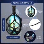 Labradorite Pendant Necklace for Wealth and Healing