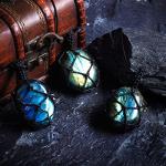 Labradorite Pendant Necklace for Wealth and Healing