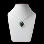 Labradorite Heart Pendant Necklace for Manifesting Abundance