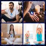 Labradorite Pendant Necklace for Wealth and Healing