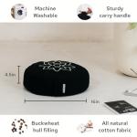 Large Mindful Meditation Cushion for Abundance