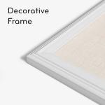 Rustic Linen Bulletin Board for Manifesting Abundance