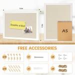 Dollar Boss Double-Sided Cork Board for Wall