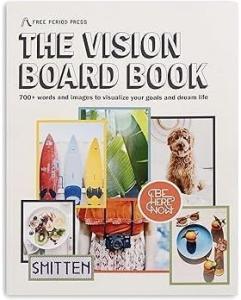 Vision Board Book for Manifesting Dreams and Goals