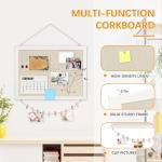 Dollar Boss Double-Sided Cork Board for Wall