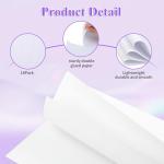 18-Pack White Poster Boards for Creative Projects