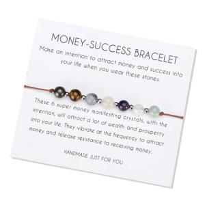 Amethyst Crystal Bracelet for Wealth and Abundance