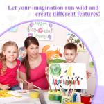 18-Pack White Poster Boards for Creative Projects