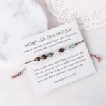 Amethyst Crystal Bracelet for Wealth and Abundance