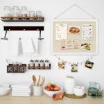 Dollar Boss Double-Sided Cork Board for Wall