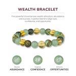 Wealth Manifesting Crystal Bracelet for Abundance