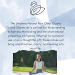 Clear Quartz Raw Crystal for Love and Abundance