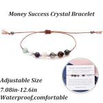 Amethyst Crystal Bracelet for Wealth and Abundance