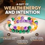Wealth Manifestation Bracelet Set - Citrine & More
