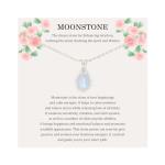 Moonstone Necklace for New Beginnings and Healing