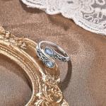 Moonstone Thumb Rings - Elegant Vintage Jewelry for Women