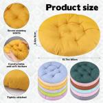 16-Inch Round Floor Pillows for Kids 12-Pack
