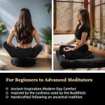 Comfortable Meditation Zafu Cushion Set for Abundance