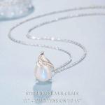 Moonstone Necklace for New Beginnings and Inspiration
