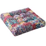 Large Boho Meditation Floor Pillow for Abundance