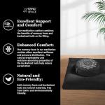 Comfortable Meditation Zafu Cushion Set for Abundance