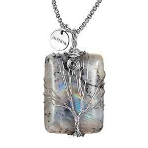 Healing Labradorite Necklace for Manifesting Abundance