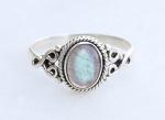 Labradorite Sterling Silver Statement Ring for Women