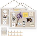 Vision Board Cork Board Set with Pushpins