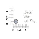 Rainbow Moonstone Sterling Silver Stud Earrings for Her