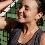 Silver Plated Moonstone Pendant Necklace for Abundance