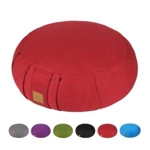 FelizMax Round Meditation Cushion for Abundance