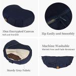 FelizMax Round Meditation Cushion for Abundance