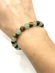 Abundance Bracelet - Green Aventurine & Tiger Eye