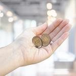 Pyrite Zibu Coin & 8mm Beaded Bracelet Set