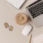 Pyrite Zibu Coin & 8mm Beaded Bracelet Set