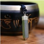 Pyrite Crystal Necklace for Abundance and Luck