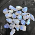 Rainbow Moonstone Cabochons for Jewelry Making