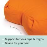 Desert Sunset Buckwheat Meditation Cushion for Abundance