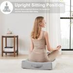 Cozy Foam Floor Pillows for Manifesting Relaxation