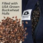 Desert Sunset Buckwheat Meditation Cushion for Abundance