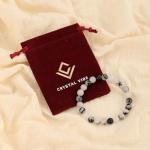 Black Rutile Tourmaline Quartz Manifestation Bracelet