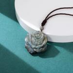 Labradorite Flower Necklace for Abundance and Protection