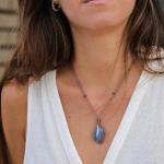 Labradorite and Moonstone Boho Necklace for All